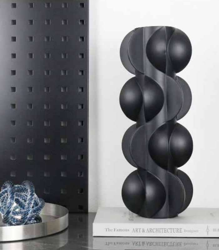 Modern Cylinder Ceramic Tabletop Vase
