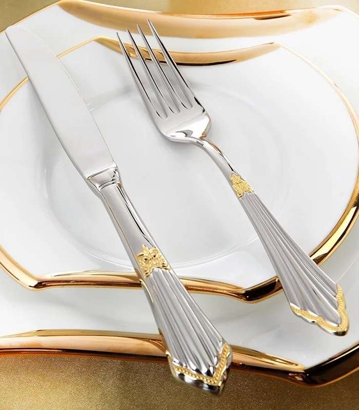 Raffaello Flatware Cutlery Set Silver