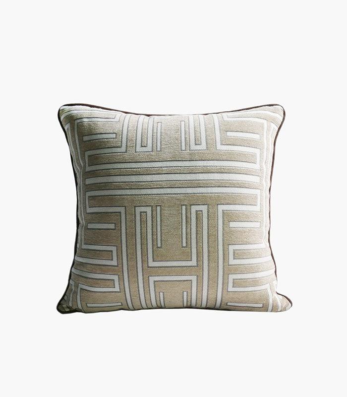 Jacquard Cushion Cover Embroidered 45cm-50cm